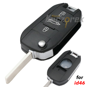 Citroen 036 - klucz surowy - Peugeot-Citroen